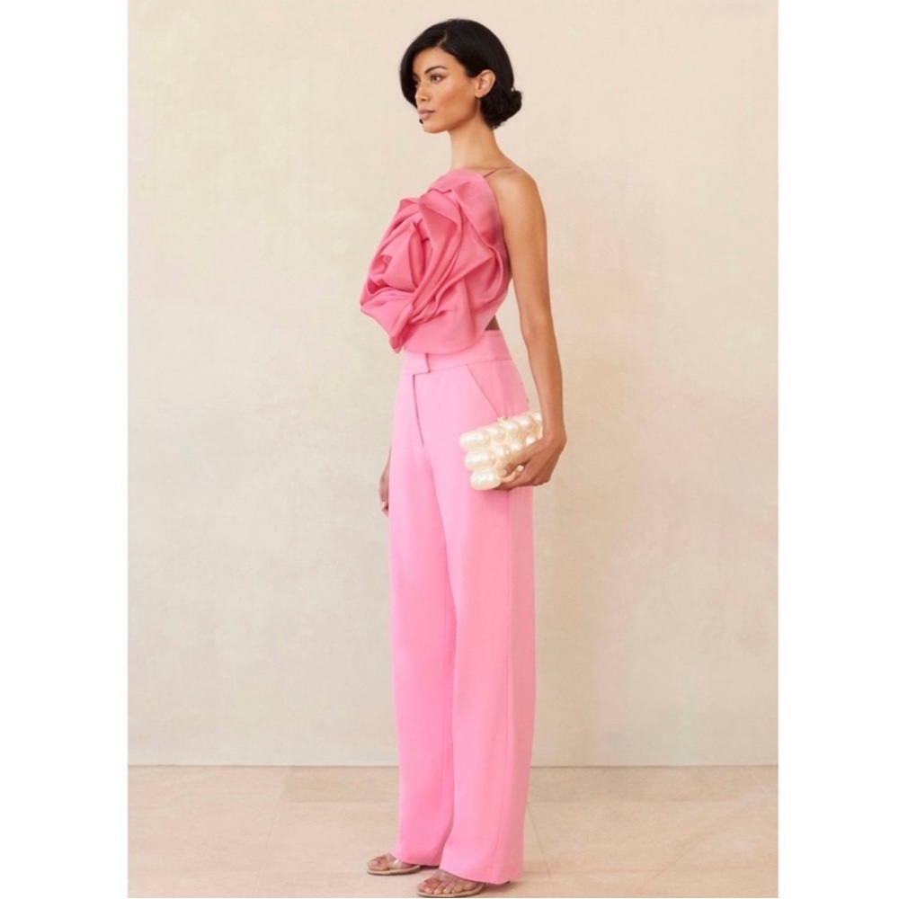 cult gaia Deep PinkCrop Top NWOT